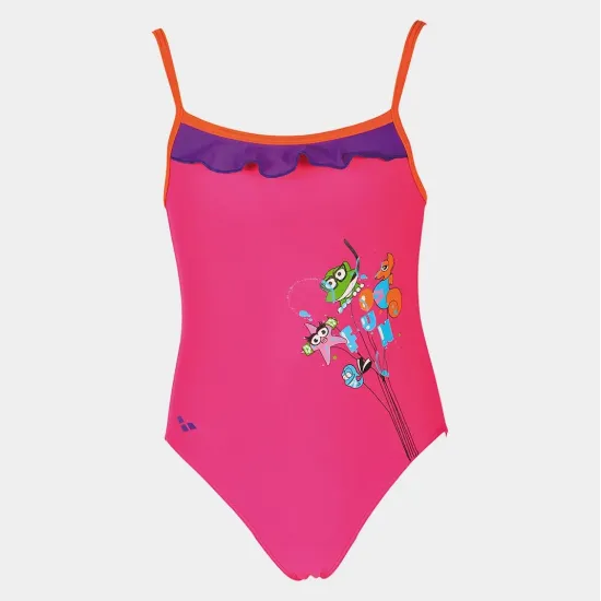 Купальник Arena Awt Rouche Kids Girl One Piece 000436-903