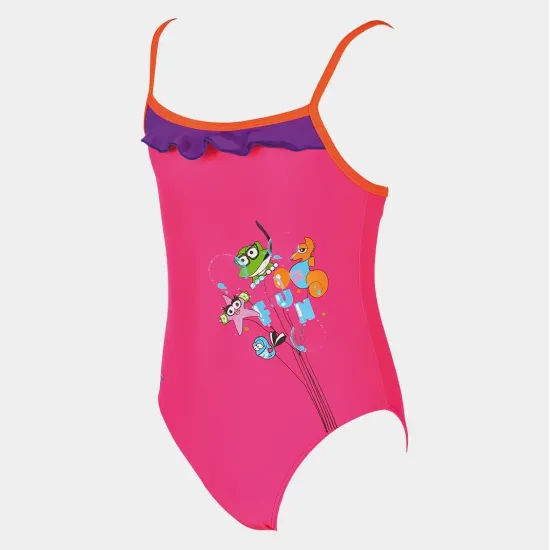 Купальник Arena Awt Rouche Kids Girl One Piece 000436-903