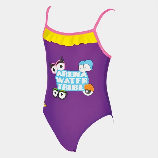 Купальник Arena Awt Rouche Kids Girl One Piece 000436-989
