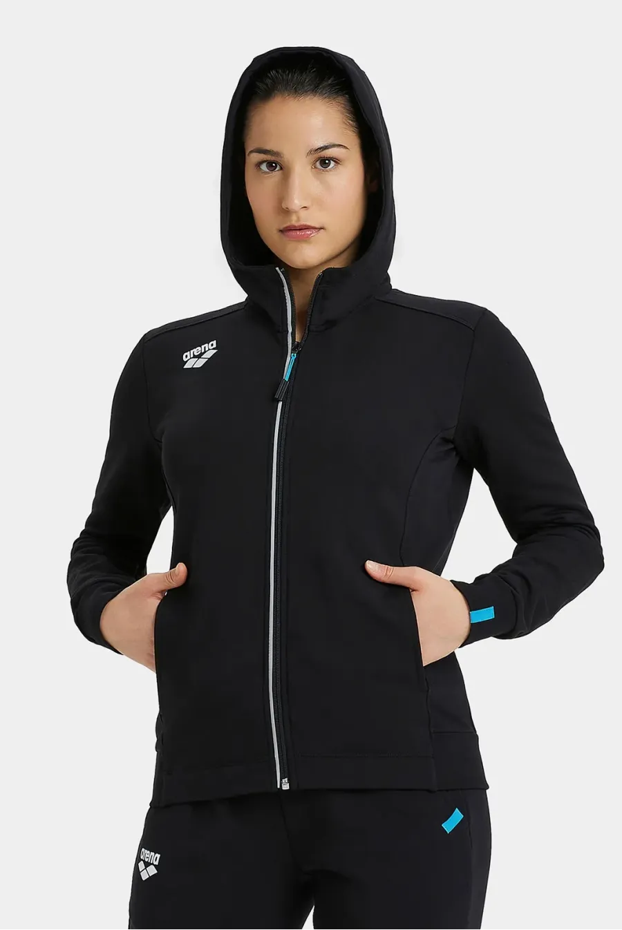 Реглан Arena Team Hooded Jacket Panel 004895-500