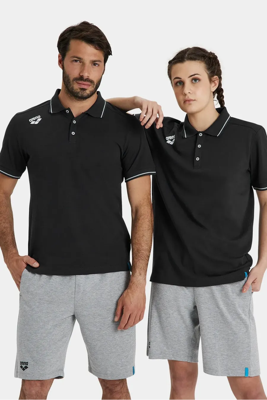 Поло Arena Team Poloshirt Solid Cotton 004901-500