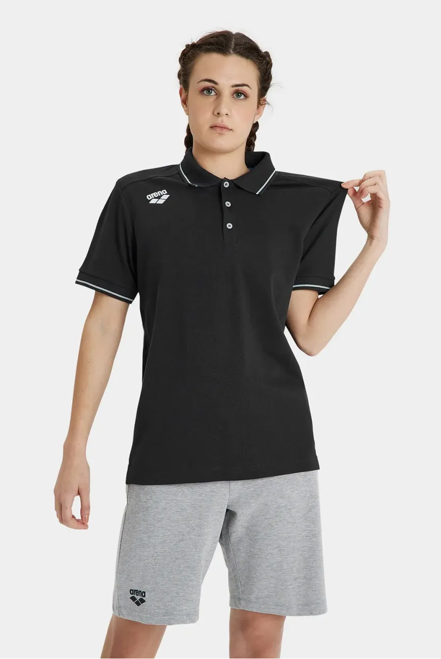 Поло Arena Team Poloshirt Solid Cotton 004901-500
