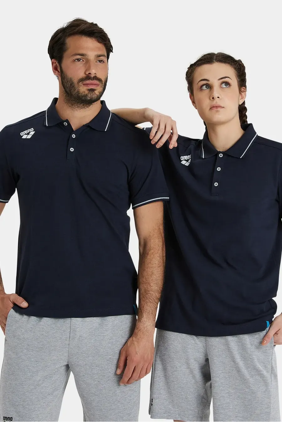 Поло Arena Team Poloshirt Solid Cotton 004901-700