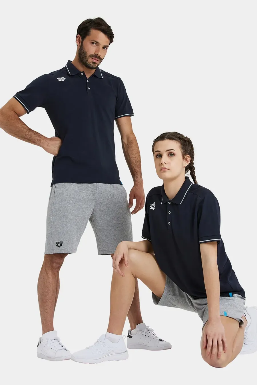 Поло Arena Team Poloshirt Solid Cotton 004901-700
