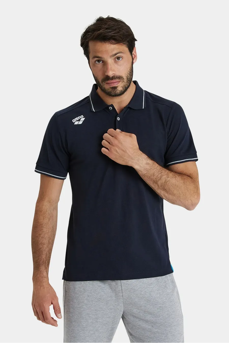 Поло Arena Team Poloshirt Solid Cotton 004901-700