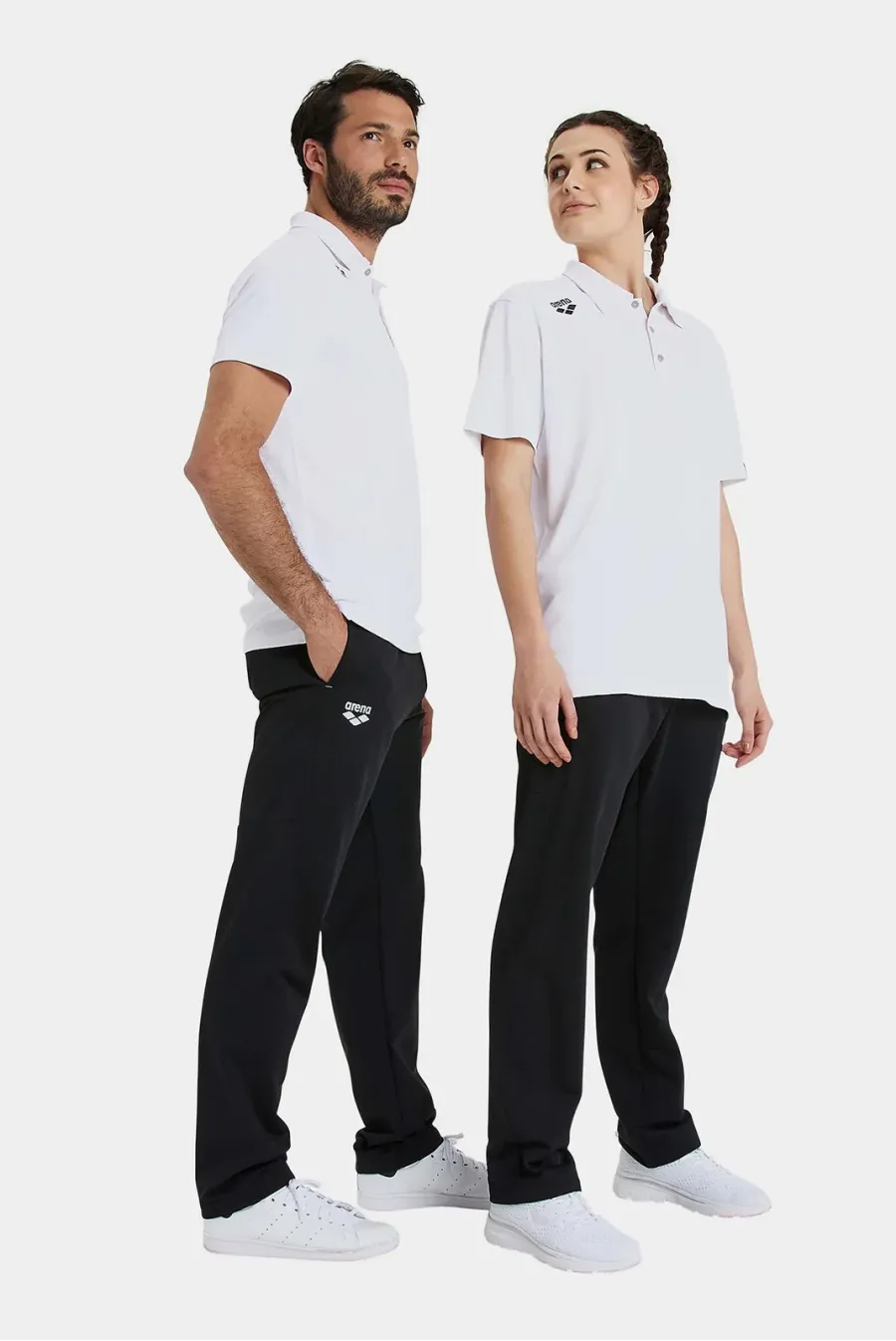 Поло Arena Team Poloshirt Solid 004902-100