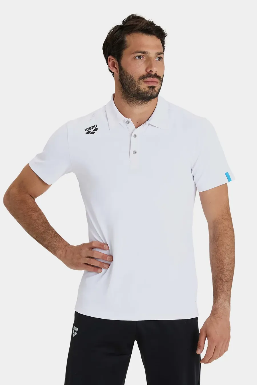 Поло Arena Team Poloshirt Solid 004902-100