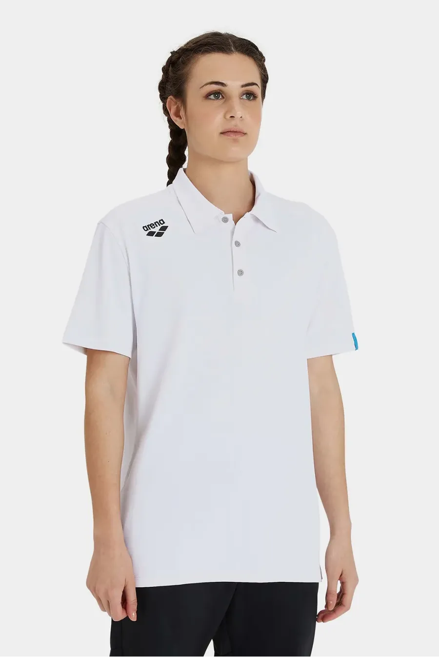 Поло Arena Team Poloshirt Solid 004902-100