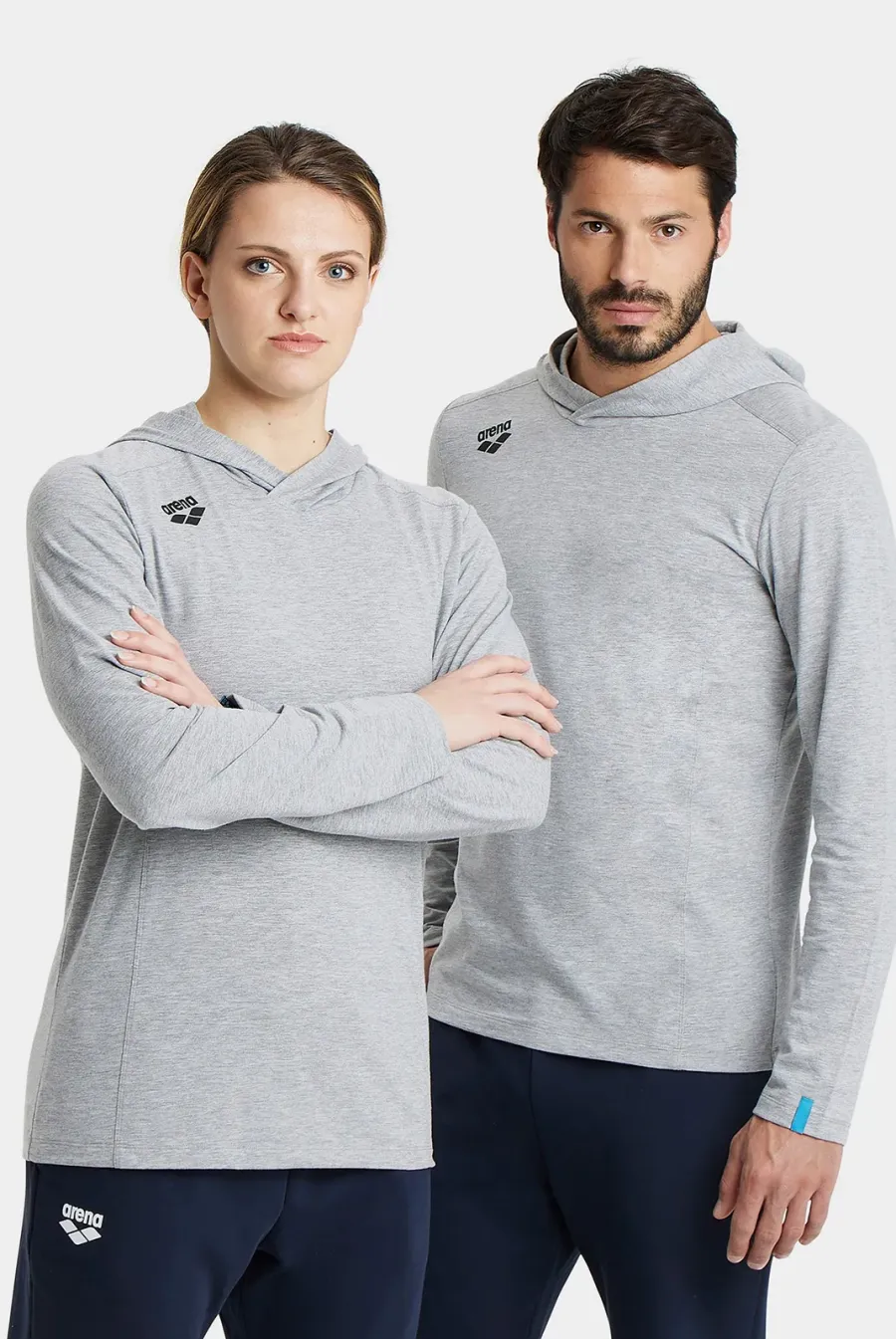 Футболка Arena Team Hooded Long Sleeve T-shir 004903-550