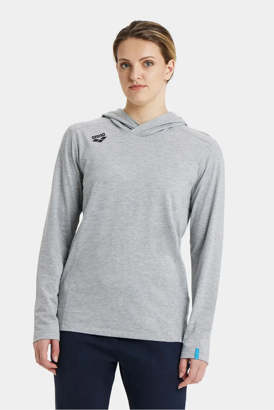 Футболка Arena Team Hooded Long Sleeve T-shir 004903-550