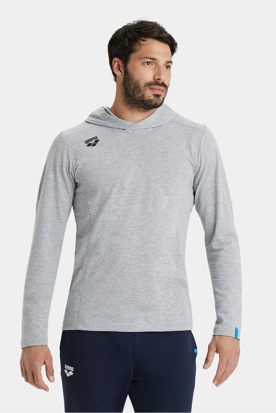 Футболка Arena Team Hooded Long Sleeve T-shir 004903-550