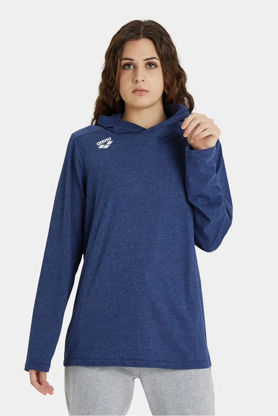 Футболка Arena Team Hooded Long Sleeve T-shir 004903-770
