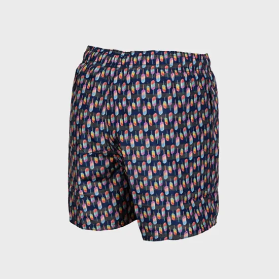 Шорти для плавання Arena Beach Boxer Allover 005252-550