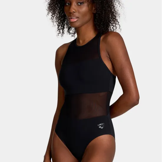 Купальник Arena Mesh Panels Swimsuit Vent Back 006658-500