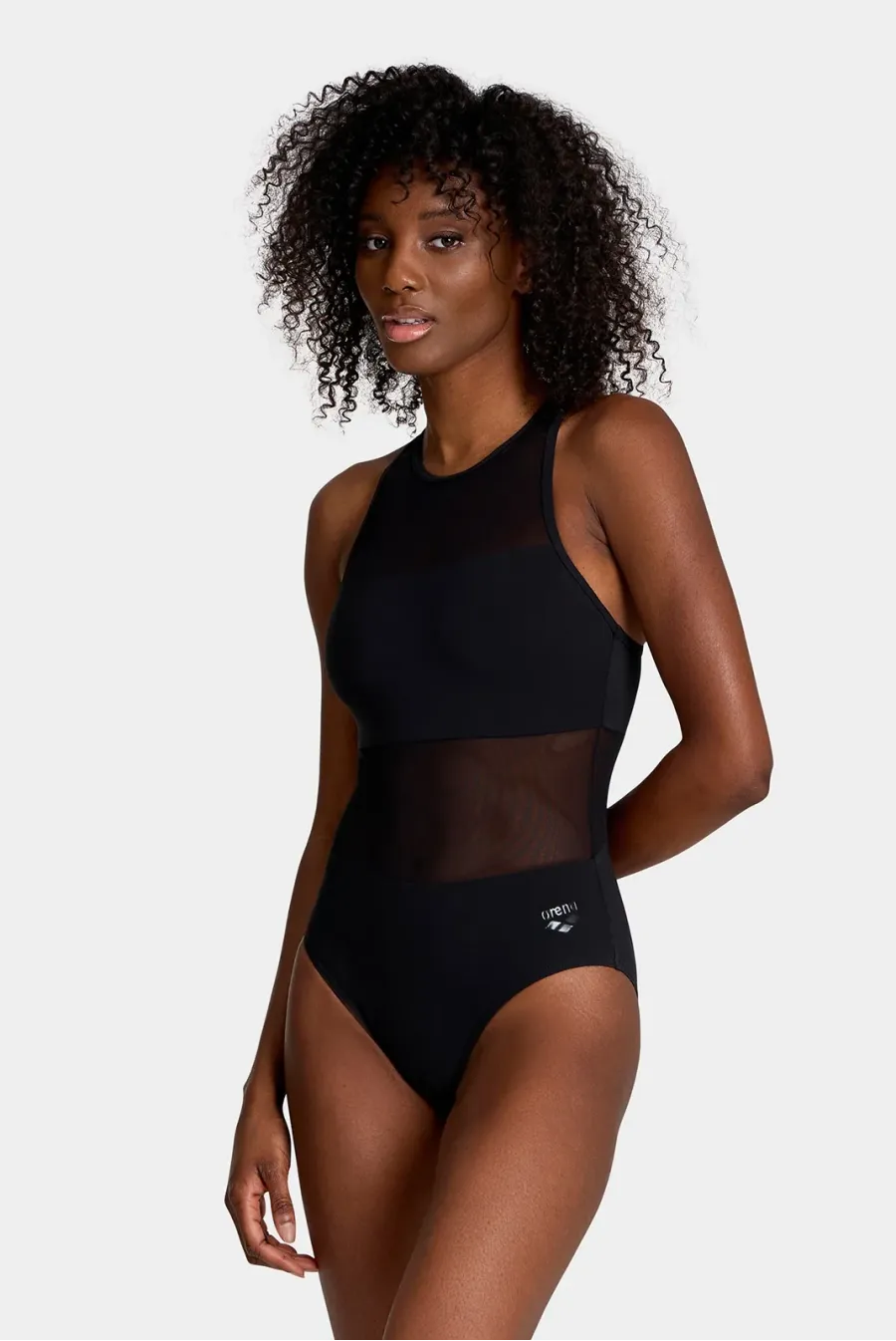Купальник Arena Mesh Panels Swimsuit Vent Back 006658-500