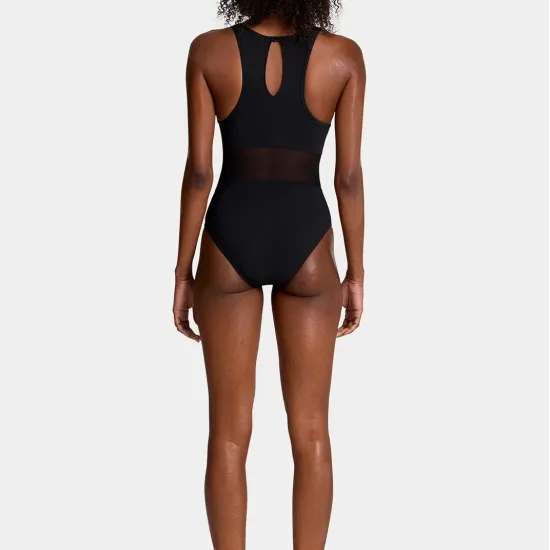 Купальник Arena Mesh Panels Swimsuit Vent Back 006658-500