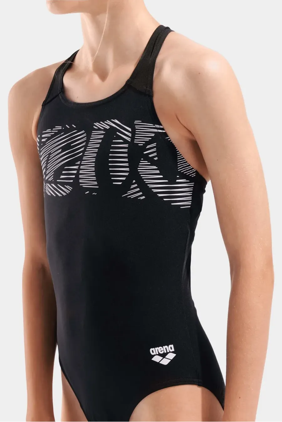 Купальник Arena Graphic Swimsuit V Back 006680-501
