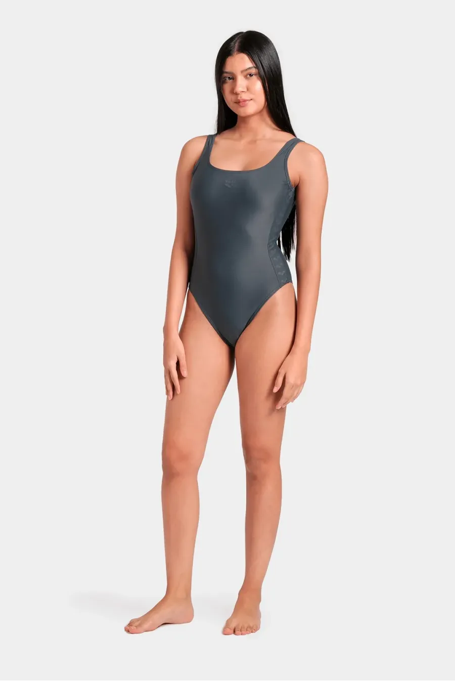 Купальник Arena Team Stripe Swimsuit U Back 007058-550
