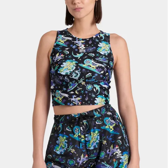 Топ Arena Fun Planet Bra Top 007533-550