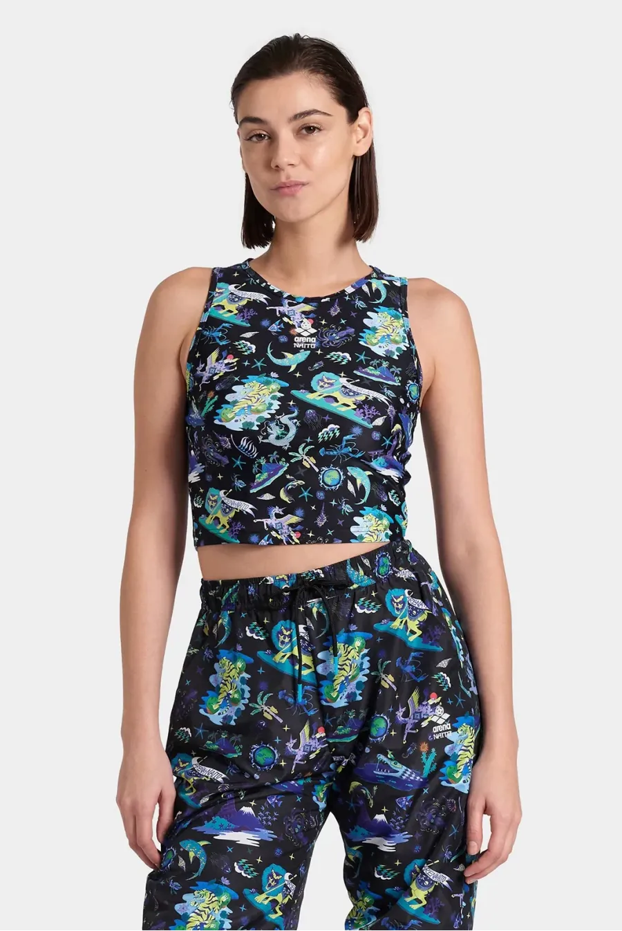 Топ Arena Fun Planet Bra Top 007533-550