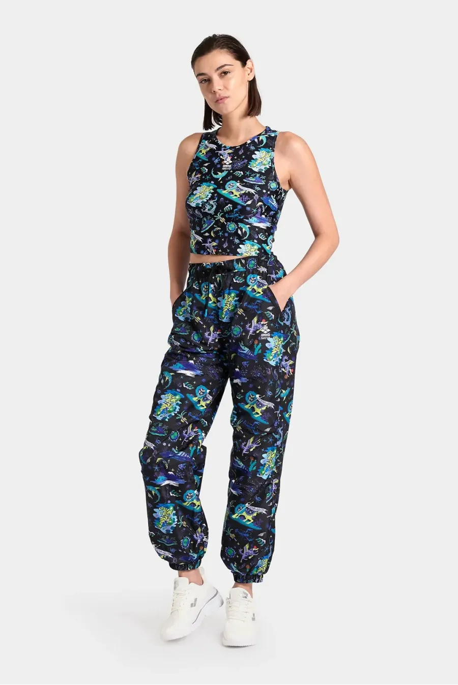 Топ Arena Fun Planet Bra Top 007533-550
