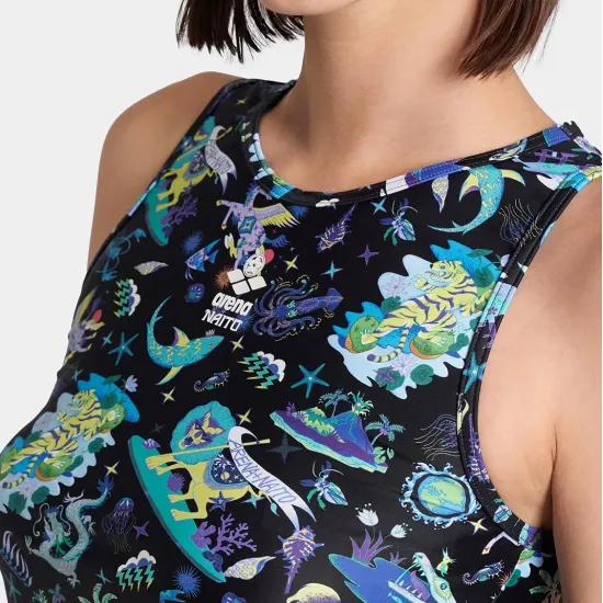 Топ Arena Fun Planet Bra Top 007533-550