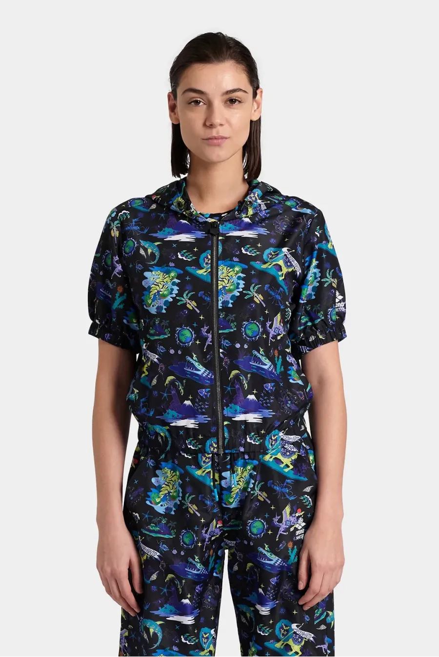 Реглан Arena Fun Planet S/s Hooded Jacket 007536-550