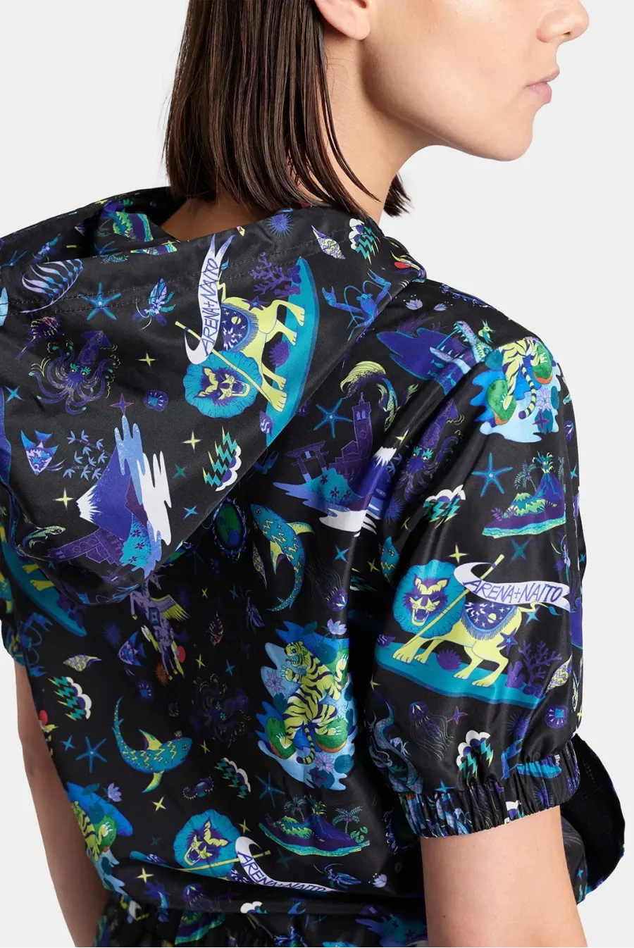 Реглан Arena Fun Planet S/s Hooded Jacket 007536-550