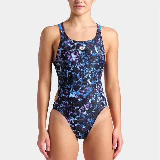 Купальник Arena Rockin Swimsuit Swim Tech Mult 008159-889