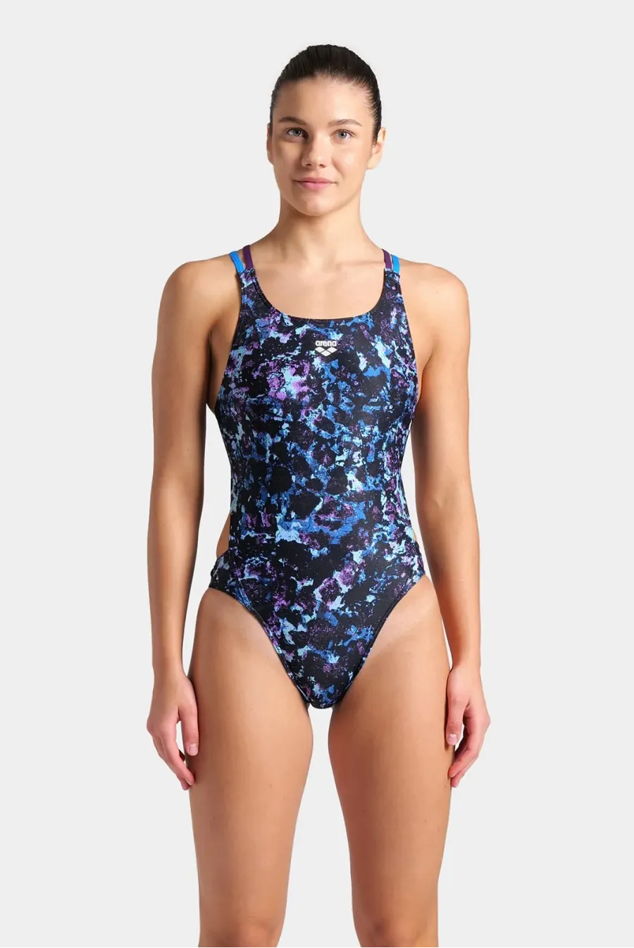 Купальник Arena Rockin Swimsuit Swim Tech Mult 008159-889