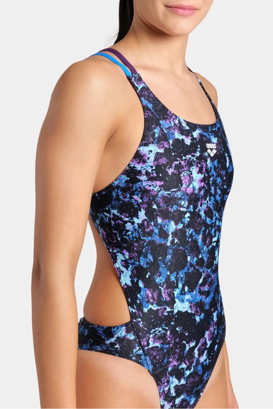 Купальник Arena Rockin Swimsuit Swim Tech Mult 008159-889