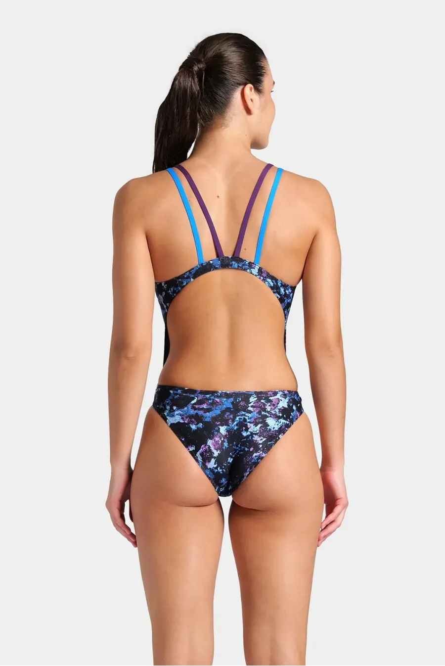 Купальник Arena Rockin Swimsuit Swim Tech Mult 008159-889