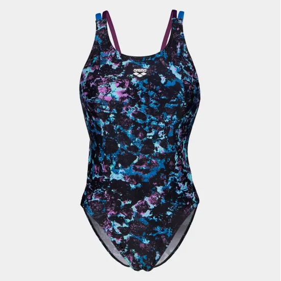 Купальник Arena Rockin Swimsuit Swim Tech Mult 008159-889