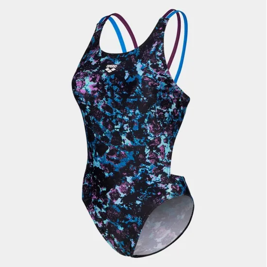 Купальник Arena Rockin Swimsuit Swim Tech Mult 008159-889