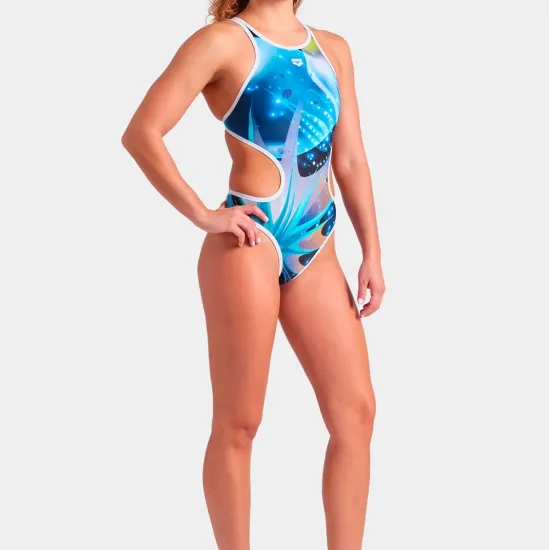 Купальник Arena One Print Swimsuit Tech Back 008835-150