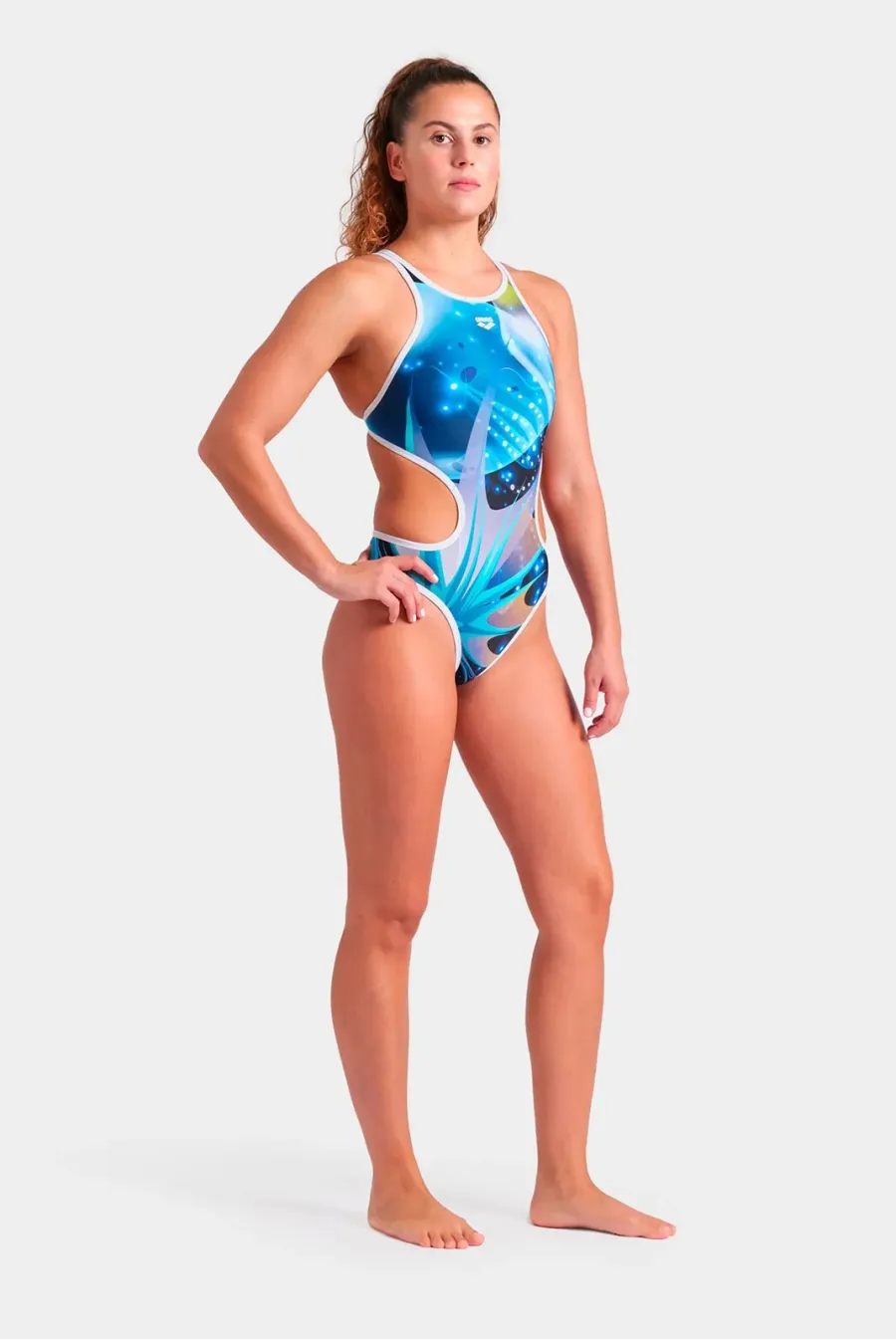 Купальник Arena One Print Swimsuit Tech Back 008835-150