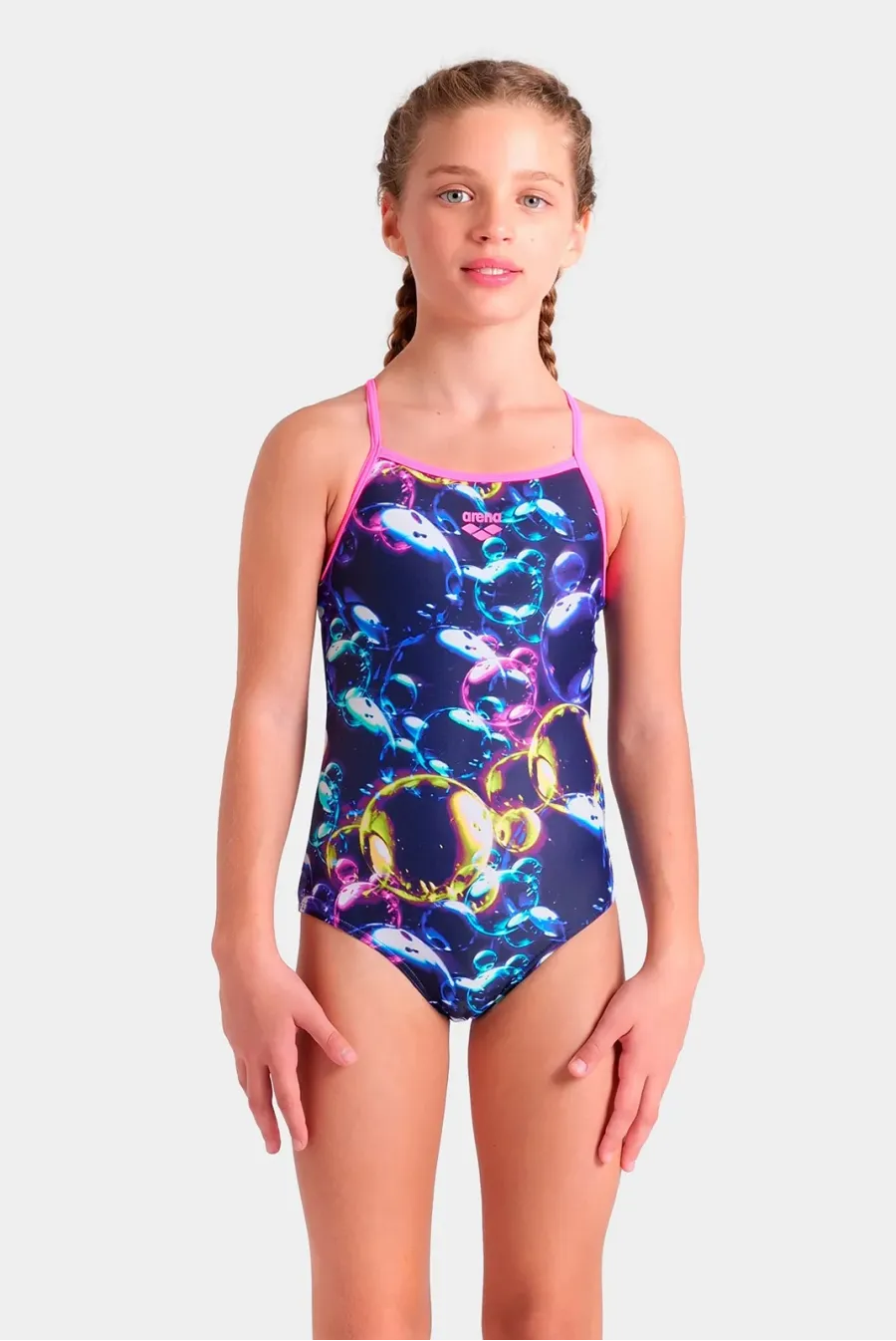 Купальник Arena Soap Bubbles Swimsuit Light Dr 008994-890