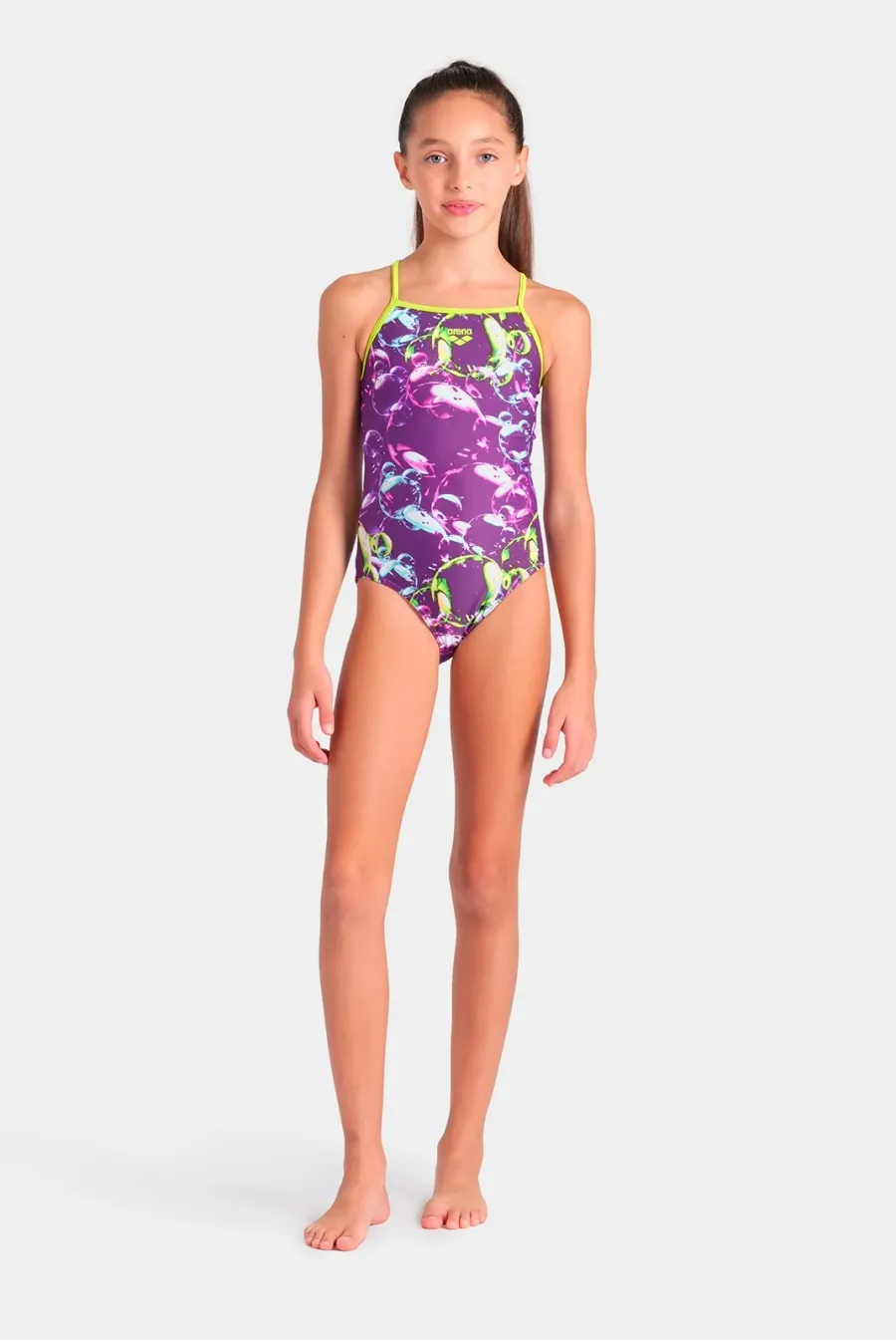 Купальник Arena Soap Bubbles Swimsuit Light Dr 008994-960