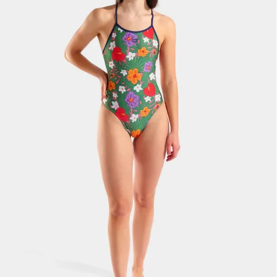 Купальник Arena Rain Forest Swimsuit Tie Back 010172-670