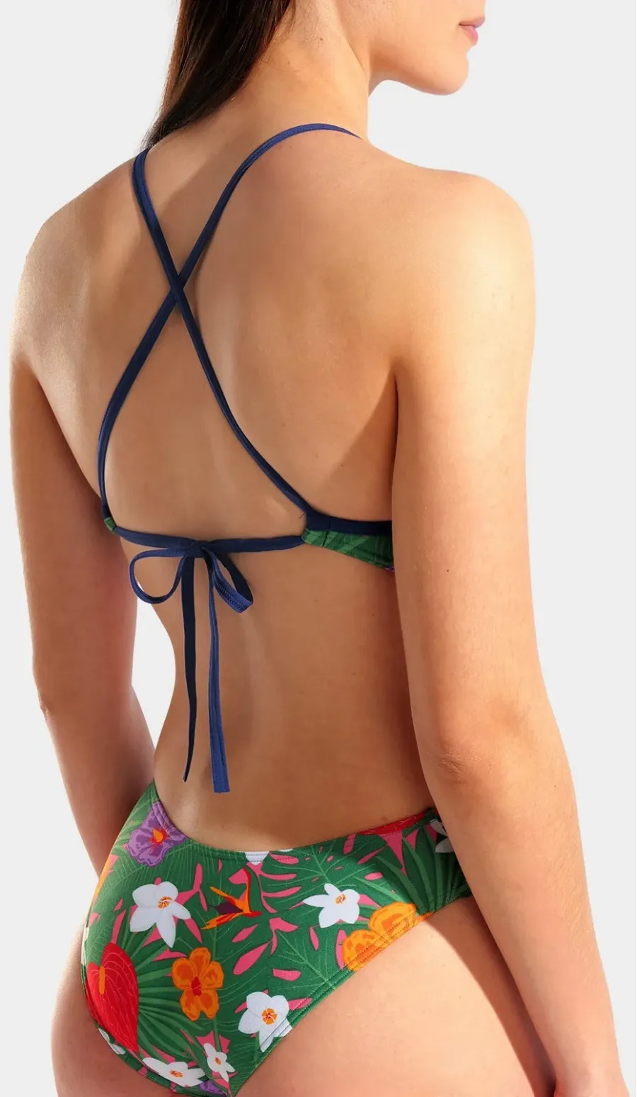 Купальник Arena Rain Forest Swimsuit Tie Back 010172-670
