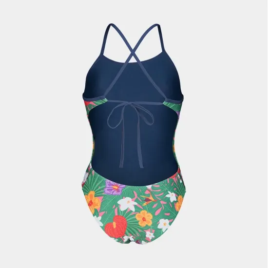 Купальник Arena Rain Forest Swimsuit Tie Back 010172-670