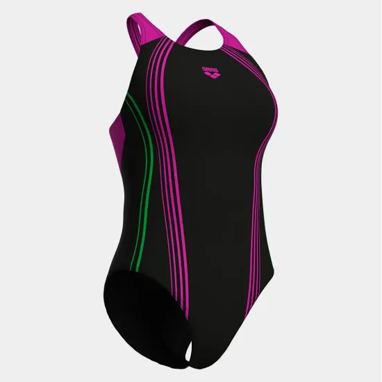 Купальник Arena Clear Lines Swimsuit V Back Lb 010255-590