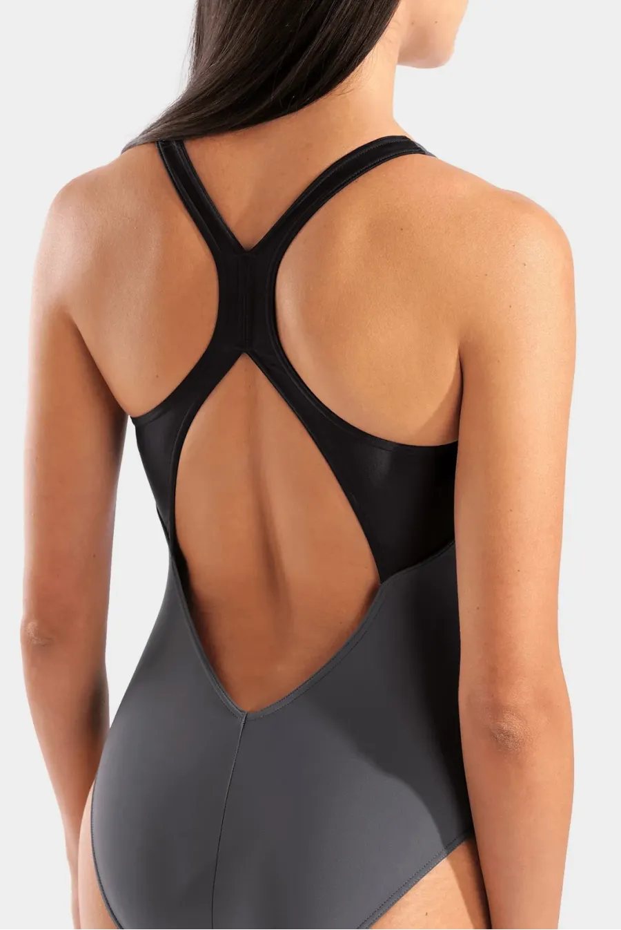 Купальник Arena Grid Swimsuit V Back Graphic 010263-550