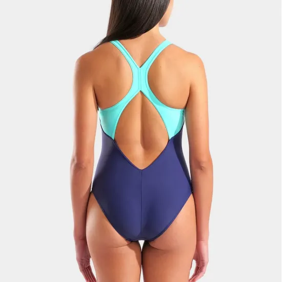 Купальник Arena Grid Swimsuit V Back Graphic 010263-780