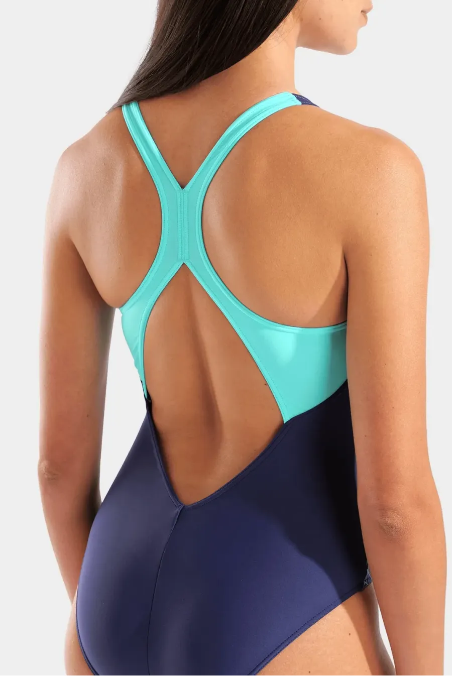 Купальник Arena Grid Swimsuit V Back Graphic 010263-780