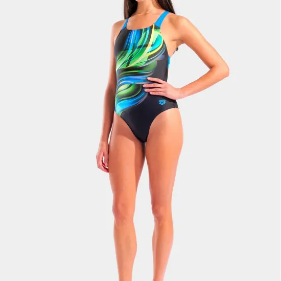 Купальник Arena Bloom Swimsuit Swim Pro Back L 010265-556