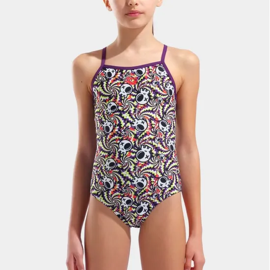 Купальник Arena Fun Skulls Swimsuit Lightdrop 010284-590