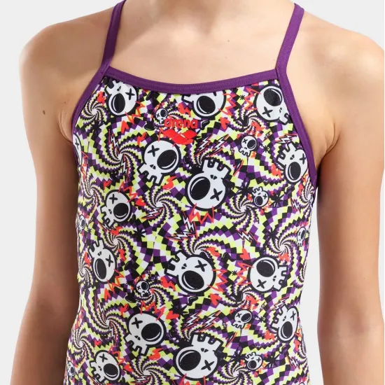 Купальник Arena Fun Skulls Swimsuit Lightdrop 010284-590