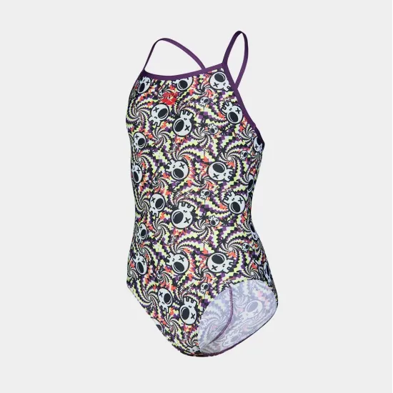 Купальник Arena Fun Skulls Swimsuit Lightdrop 010284-590