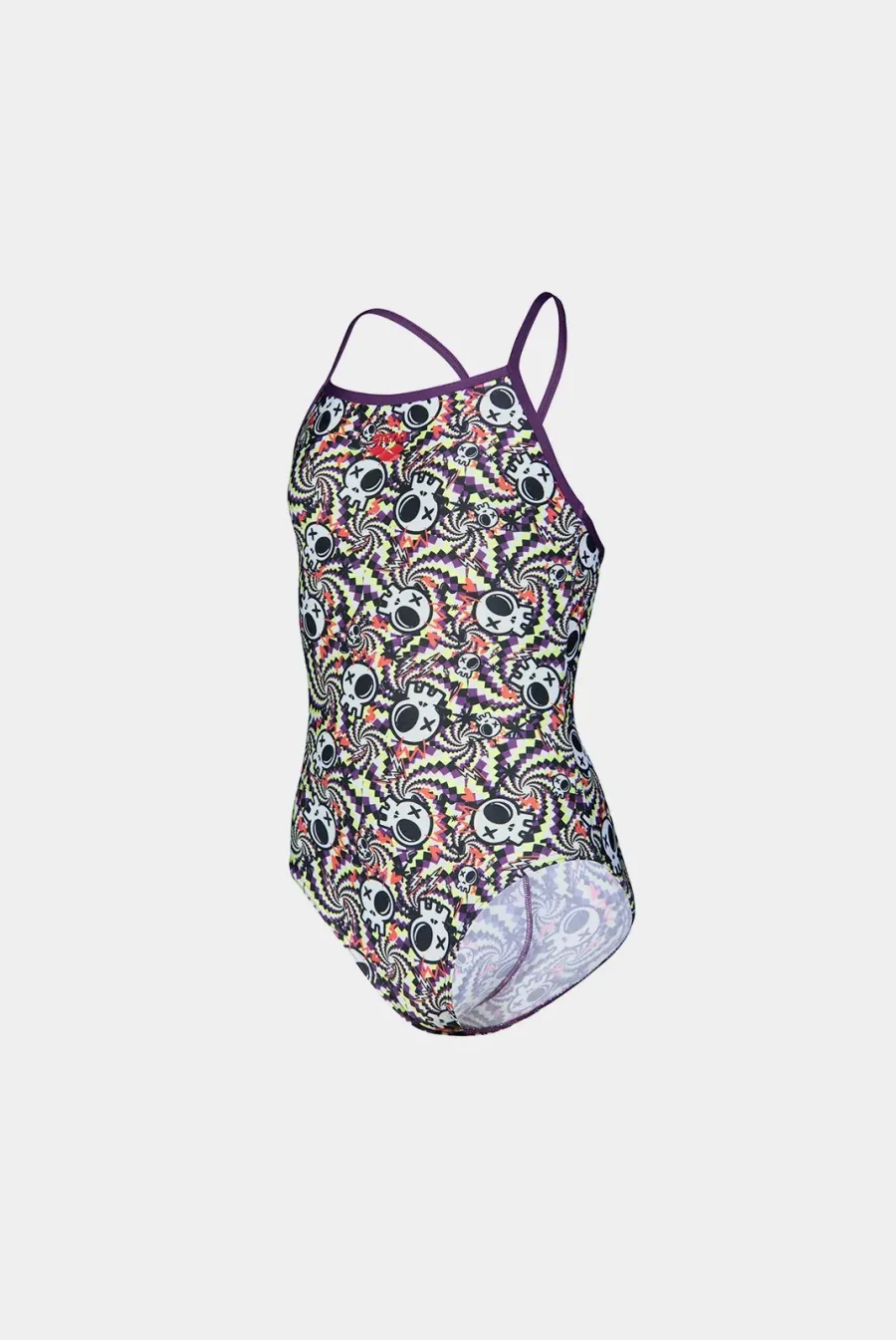 Купальник Arena Fun Skulls Swimsuit Lightdrop 010284-590